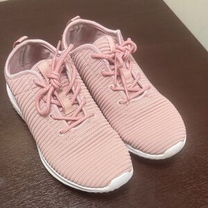 Pink Knit Sneakers